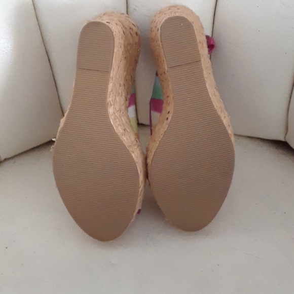 NEW Coach slingback peep toe espadrilles - Picture 4 of 5